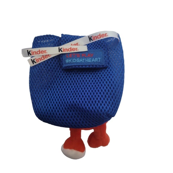 Kinder Surprise Egg Plush Stuffed Doll Advertising Stewardess Pilot 9" Woman - Picture 4 of 7